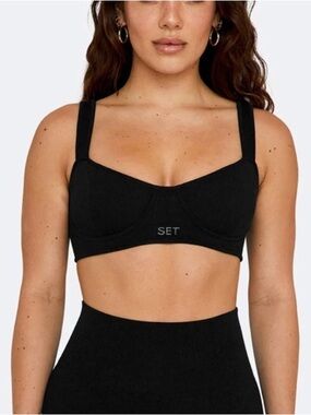 SET Active Sculptex Ribbed Sports Bra XL